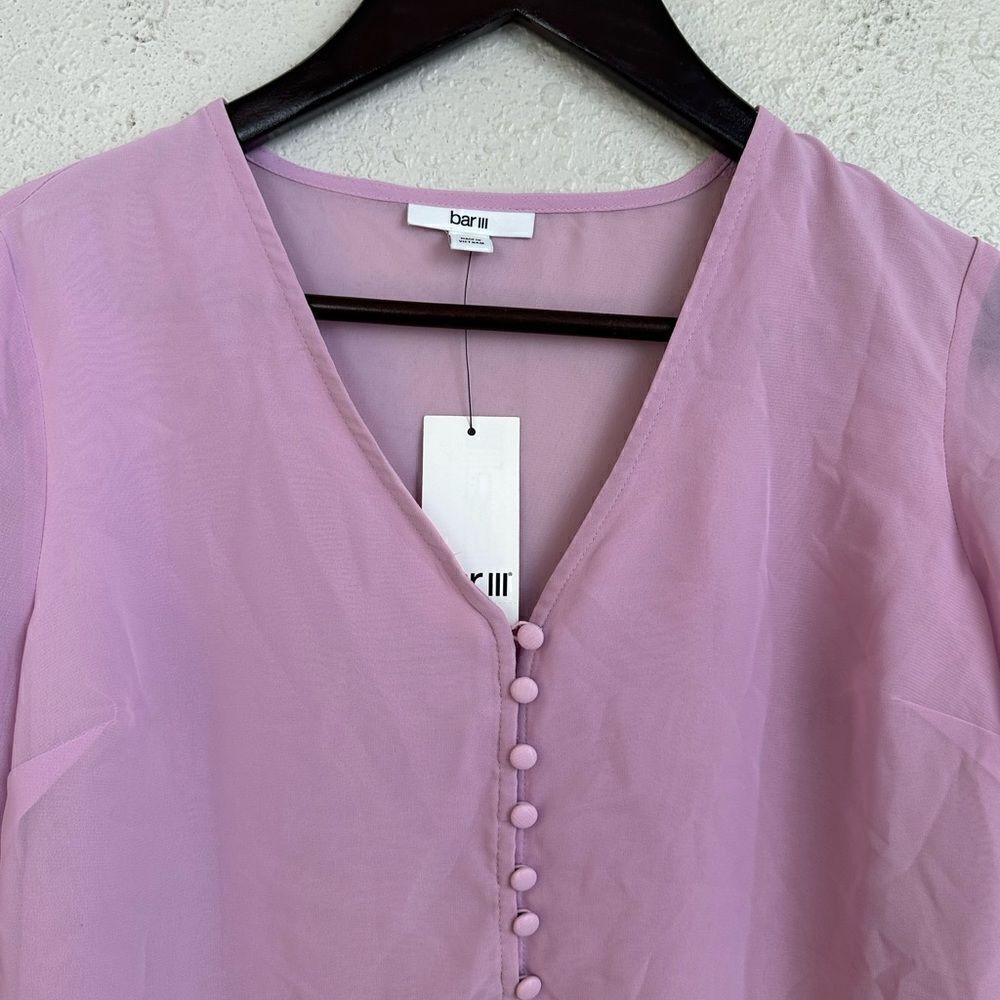NWT Bar III Women’s Blouse - Picture 2 of 5